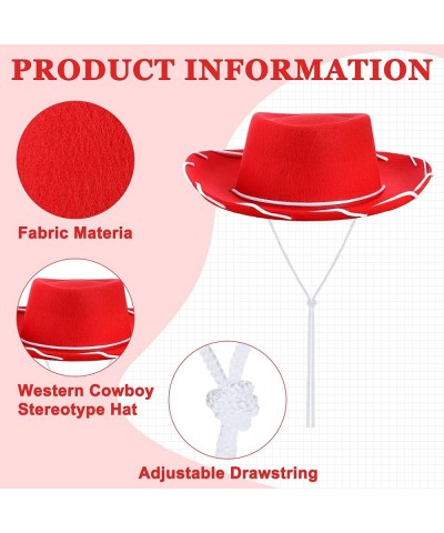 8 Pcs Cowboy Hat Toddler Cowgirl Hat Western Preppy Hat Kids' Costume Hats for Girls Boys Role Play Cosplay Halloween Costume...