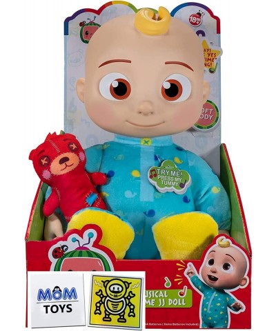 Musical Bedtime JJ Doll Soft Plush Body Includes Feature Plush Small Pillow Plush Teddy Bear and 2 My Outlet Mall Stickers $9...