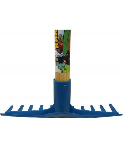 1245 Little Diggers Child Safe Tool Kids Children's Garden Rake Blue $23.52 Toy Gardening Equipment