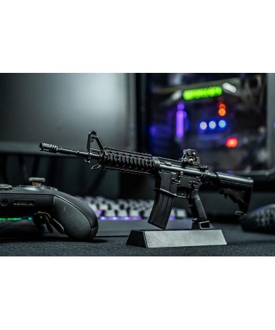 GoatGuns Miniature AR 15 Model Black | 1:3 Scale Diecast Metal Build Kit $69.10 Toy Building Sets