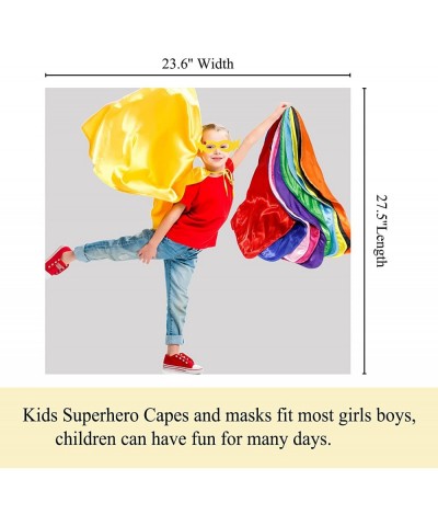 Superhero-Capes for Kids 20 Sets Children-Superhero Capes and Masks for Super Hero Toys Birthday Party Dress Up Costume $63.3...