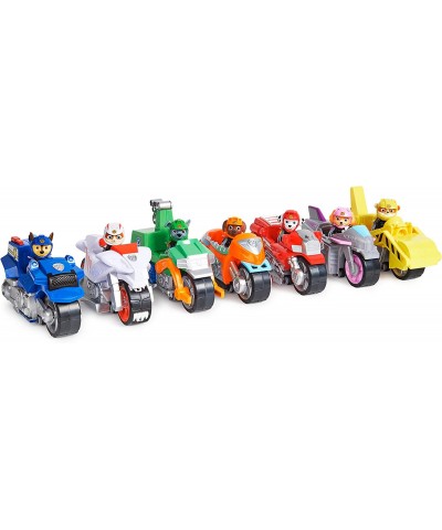 Moto Pups Wildcat’s Deluxe Pull Back Motorcycle Vehicle with Wheelie Feature and Toy Figure $51.07 Play Figure Vehicles