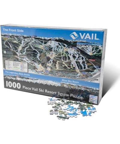 1000 Piece Jigsaw Puzzle Vail Ski Resort Colorado - for Adults Families Skiing and Hiking Enthusiast - Mtns Co $60.00 Jigsaw ...