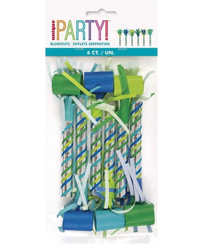 Blue and Green Fringed Party Noisemakers (6 Pcs) - 1 Pack $13.32 Noisemaker Toys