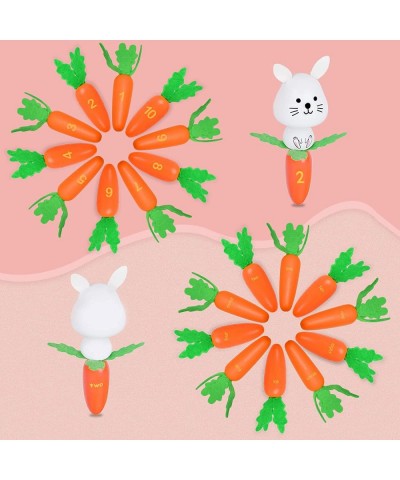 Wooden Toys for Toddlers Montessori for Toddler Carrot Harvest Game Developmental Shape Sorting Matching Puzzle Game for 3 Ye...