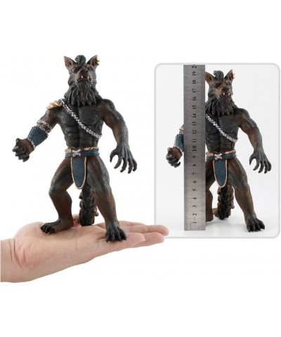 Werewolf Soldier Statue Figure with 2 Weapons Fantasy Model Toy - 19.5 Centimeters/7.7 Inches $31.15 Kids' Play Fantastic Cre...