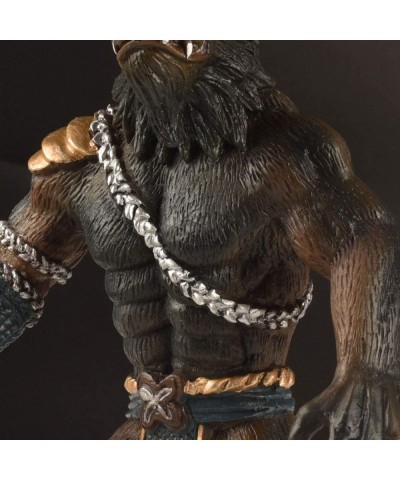 Werewolf Soldier Statue Figure with 2 Weapons Fantasy Model Toy - 19.5 Centimeters/7.7 Inches $31.15 Kids' Play Fantastic Cre...