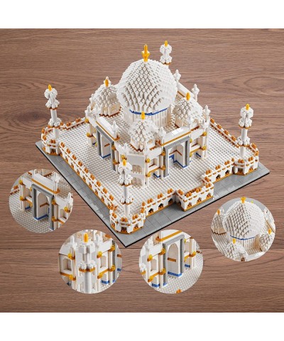 Big Size Architecture Micro Block Taj Mahal Model Building Set for Adults and Great Gift for Any Hobbyists $80.57 Toy Buildin...