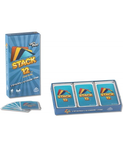 Stack 12 Fun Family Card Game in Rigid Box with 196 Cards for 2 to 6 Players for Ages 7 Years and up $27.30 Card Games