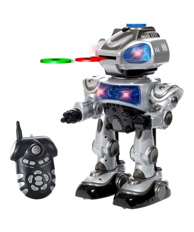 Robokid Programmable Disc Shooting Electric RC Robot $67.25 Remote- & App-Controlled Robots