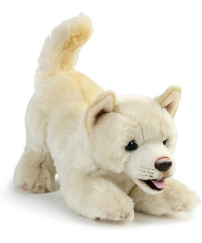 Mix Rescue Breed Dog Soft White 10 inch Plush Fabric Stuffed Figure Toy $42.57 Stuffed Animals & Teddy Bears