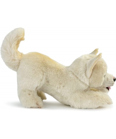 Mix Rescue Breed Dog Soft White 10 inch Plush Fabric Stuffed Figure Toy $42.57 Stuffed Animals & Teddy Bears