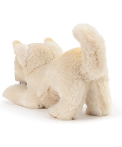 Mix Rescue Breed Dog Soft White 10 inch Plush Fabric Stuffed Figure Toy $42.57 Stuffed Animals & Teddy Bears