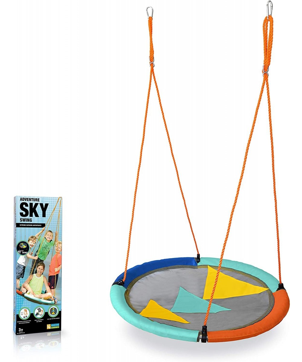 TreeZone 40" Adventure Sky Swing - Easily Attach to a Tree Swing Set or Our Signature Build A Branch - The Perfect Family Fun...