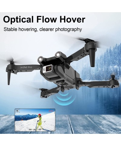 Drone with Dual Camera for Adults Kids 1080P HD FPV Camera Drones with Carrying Case Foldable RC Quadcopter Toy Gift for Boys...