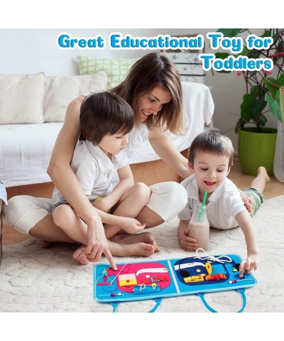 Montessori Busy Board Sensory Toys for Toddlers 3+ Year Old Educational Toys Learning Toys for Fine Basic Dress Motor Skills ...