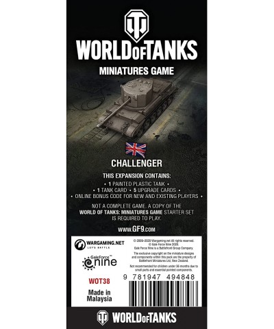 World of Tanks: British Crusader - Wave 7 Tank Destroyer Expansion Miniatures Game $22.04 Board Games