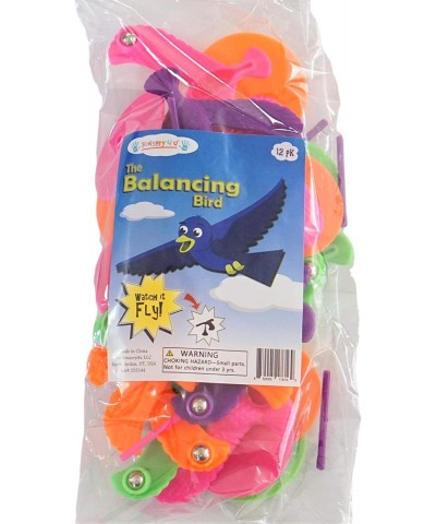 Balancing Bird Set - One Dozen Party Pack Balance Birds - School Treasure Box or Party Favors Gifts for Kids - Physics Game F...