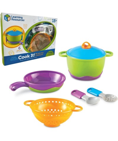 New Sprouts Cook it! 6 Pieces Ages 2+ Pretend Play Food for Toddlers Preschool Learning Toys Kitchen Play Toys for Kids $47.4...