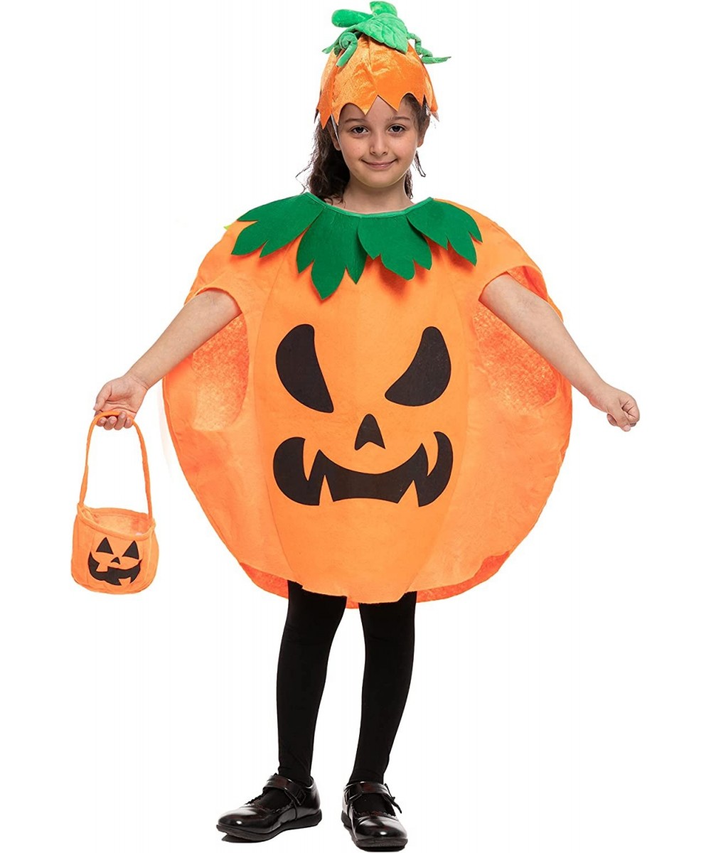 Halloween Child Unisex Big Pumpkin costume Set Wicked Pumpkin costume for Trick-or-Treating $17.89 Kids' Costumes