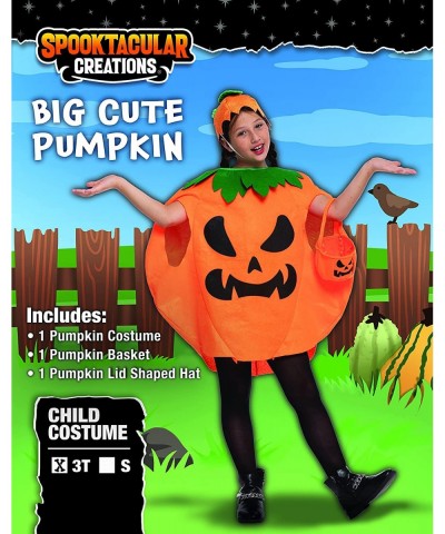 Halloween Child Unisex Big Pumpkin costume Set Wicked Pumpkin costume for Trick-or-Treating $17.89 Kids' Costumes