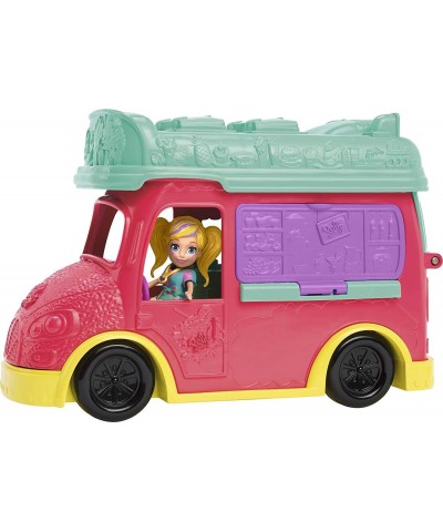 Swirlin’ Smoothie Truck Playset with Polly Doll and Accessories $42.58 Doll Playsets