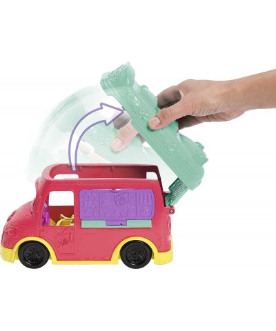 Swirlin’ Smoothie Truck Playset with Polly Doll and Accessories $42.58 Doll Playsets