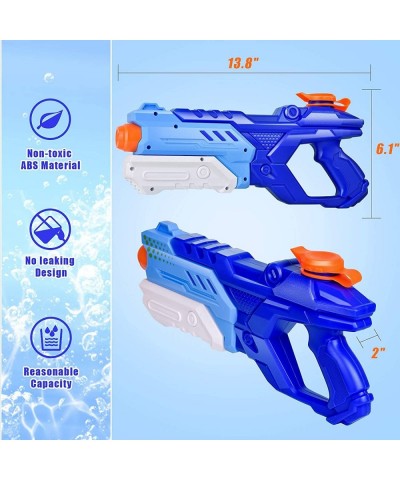 3 Pack Water Guns for Kids Adults - 600CC Squirt Guns Super Water Blaster Soaker Long Range High Capacity Summer Swimming Poo...