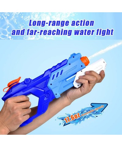 3 Pack Water Guns for Kids Adults - 600CC Squirt Guns Super Water Blaster Soaker Long Range High Capacity Summer Swimming Poo...