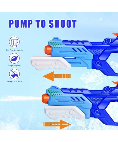 3 Pack Water Guns for Kids Adults - 600CC Squirt Guns Super Water Blaster Soaker Long Range High Capacity Summer Swimming Poo...