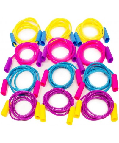 Kids Jump Rope Set - 12 Pk 7 ft Skipping Rope for Girls & Boys - Jump Ropes in Assorted Bright Colors $37.07 Kids' Fitness Eq...