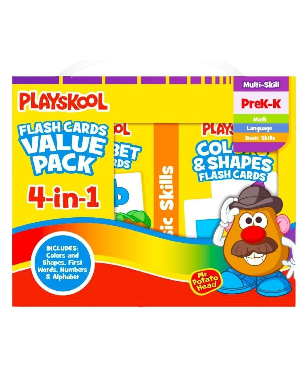 Flash Cards Value Pack - Alphabet/First Words/Shapes & Colors/Numbers PreK - K $16.32 Educational Flash Cards