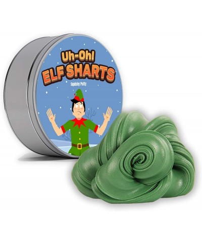 Elf Sharts Putty - Christmas Stress Relief Therapy Putty for Kids Teens and Adults Green Metal Tin Fidget Toy $21.87 Slime & ...