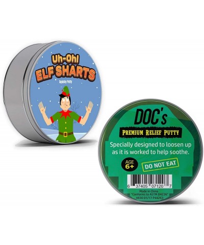 Elf Sharts Putty - Christmas Stress Relief Therapy Putty for Kids Teens and Adults Green Metal Tin Fidget Toy $21.87 Slime & ...