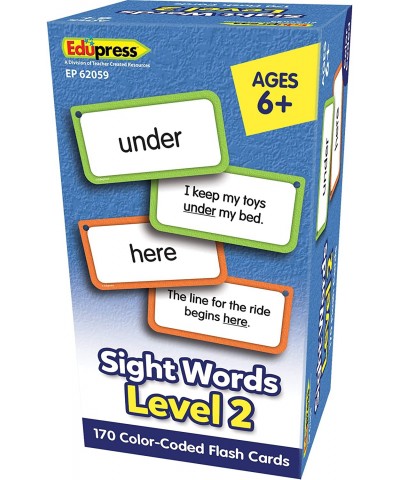 Edupress? Sight Words Flash Cards - Level 2 $30.32 Educational Flash Cards