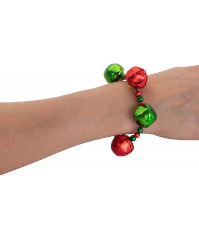 Light-Up Christmas Jingle Bell Bracelets - 6 Pieces $34.40 Kids' Dress-Up Accessories