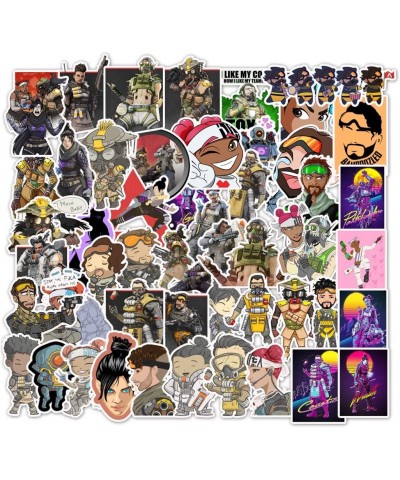 Apex Legends Sticker 50 Pcs Waterproof Removable Cute Beautiful Stylish Teen Stickers Suitable for Boys and Girls in Water Bo...