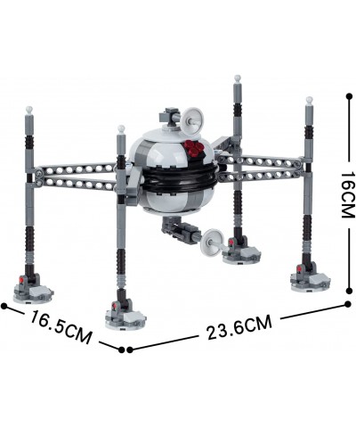 MOOXI-MOC Space Wars OG-9 Homing Spider Droid Building Set Creative Building Blocks Toy Set(268pcs) $31.72 Toy Building Sets