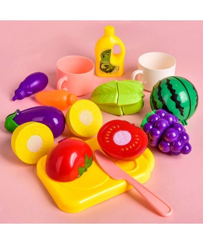 Pretend Play Kitchen Sink Toys with Play Cutting Food Water Toys Kitchen Set for Kids Play Kitchen Toys Toddler Kitchen Plays...