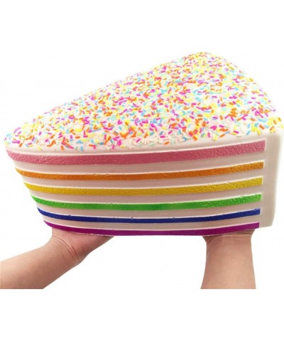 Giant Squishy Toys Jumbo Rainbow Cake Squishy Slow Rising with Rainbow Sprinkles Collection Gift Stress Reliever $43.81 Minia...