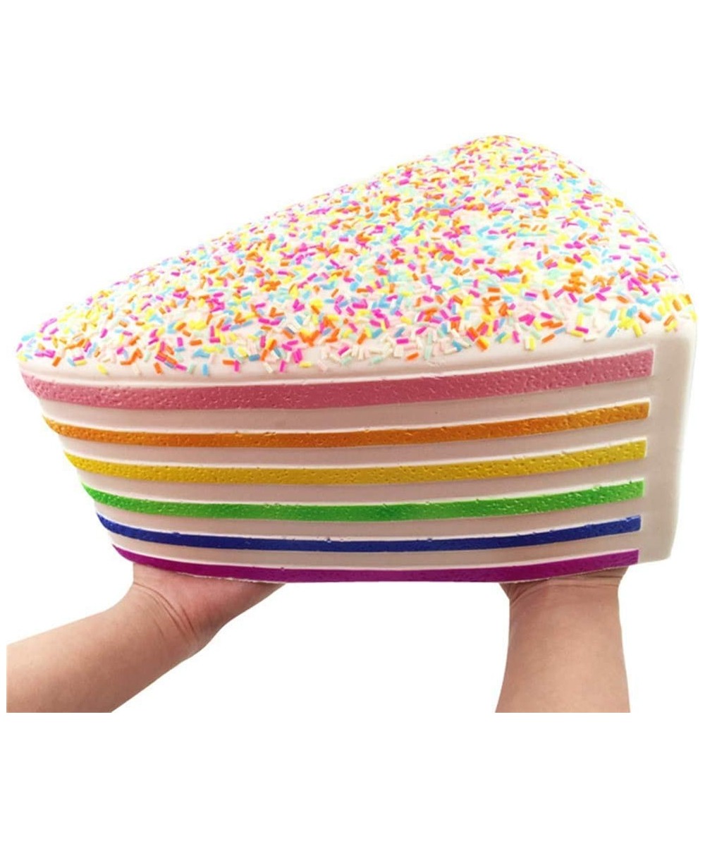 Giant Squishy Toys Jumbo Rainbow Cake Squishy Slow Rising with Rainbow Sprinkles Collection Gift Stress Reliever $43.81 Minia...