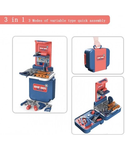 3 in 1 Kids Tool Bench for Toddlers 43 PCS Kids Tool Set Pretend Play Tool Toy Set $34.03 Toy Construction Tools