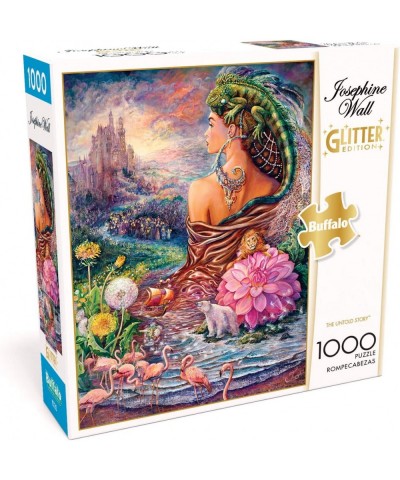 Josephine Wall - The Untold Story (Glitter Edition) - 1000 Piece Jigsaw Puzzle $22.43 Jigsaw Puzzles