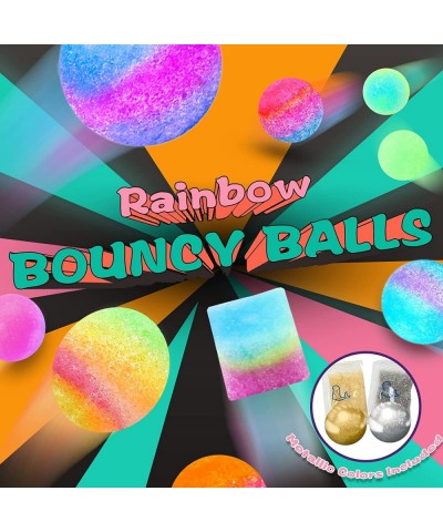 Make Your Own Bouncy Ball Kit for Kids DIY Magic Light-up Jumbo Crystal Balls Craft Kits 80 Bags of Crystal Powder STEM Scien...