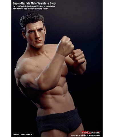 TBLeague 1/12 Scale Super Flexible Male Seamless Body PH2019-TM01A/TM02A (TM02A) $88.39 Action Figures