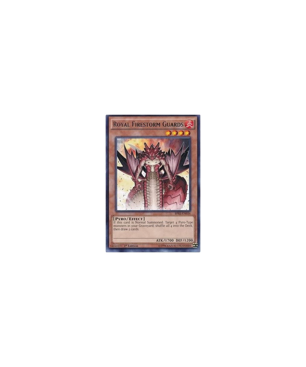 Royal Firestorm Guards (BP03-EN034) - Battle Pack 3: Monster League - 1st Edition - Rare $14.27 Card Games