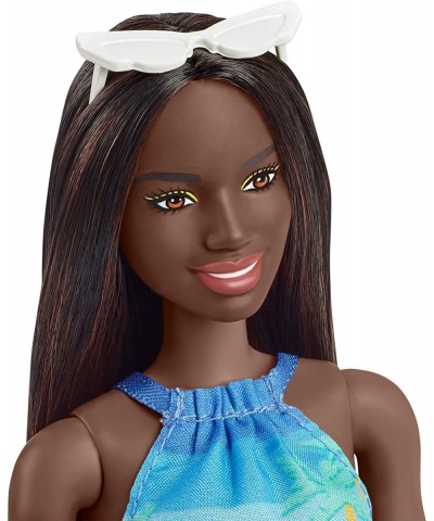 Loves The Ocean Beach-Themed Doll (11.5-inch Brunette) Made from Recycled Plastics Wearing Fashion & Accessories Gift for 3 t...