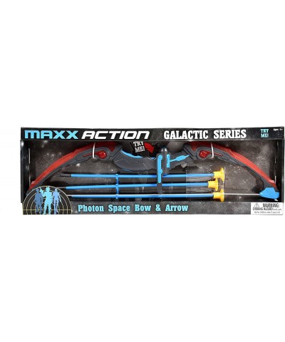 Photon Space Bow and Arrow – Galactic Pretend Play Toy for Kids | Includes Lights and 3 Suction Cup Arrows – Maxx Action $35....