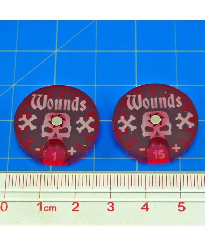 LITKO 1-15 Wound Dials Compatible with AoS 1st & 2nd Edition (2) (Old Version) $29.23 Game Accessories