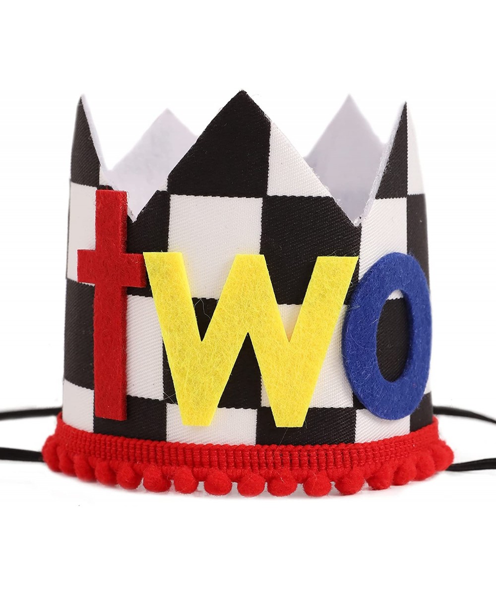 McQueen Birthday Party Supplies for 1st Birthday - McQueen Birthday Crown for Photo Booth Props and Backdrop Cake Smash Best ...